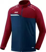 Jako - Presentation jacket Competition 2.0 Senior - Presentation jacket Competition 2.0 - XXL - marine/donkerrood