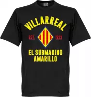 Villarreal Established T-Shirt - Zwart - XXXL