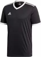 adidas Tabela 18 SS Jersey Teamshirt Heren Sportshirt - Maat S  - Mannen - zwart/wit