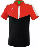 Erima Squad T-Shirt Rood-Zwart-Wit Maat 3XL