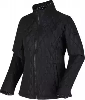 Regatta Outdoorjas Charna Dames Polyester Zwart Maat 42