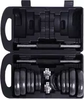 Active Panther Dumbbells 30 kg - Verstelbare Dumbbell set 2 stuks - Halterset Gewichten - Professionele gewichten