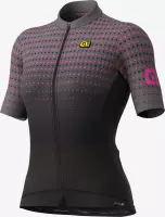 Ale Dames Fietsshirt Korte Mouwen PRS Bullet - NeonRozeZwart - XXL - Valt klein