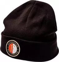 Feyenoord Muts Logo, zwart, Jr