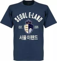 Seoul E-Land Established T-Shirt - Donkerblauw - M
