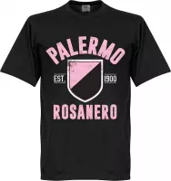Palermo Established T-Shirt - Zwart - S