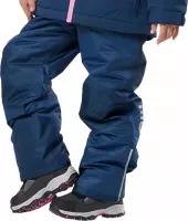 Color Kids Wintersportjas - Maat 140  - Unisex - roze/oranje/blauw
