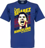Luis Suarez Barcelona Portrait T-Shirt - XL