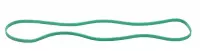 Trendy Sport - Rubber Band - naadloos - Groen - medium weerstand 11 tot 29 kg - 21 mm x 4.5 mm x 105 cm - revalidatie - Powerband - Weerstandsband