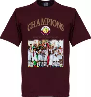 Qatar 2019 Celebration T-Shirt - Bordeaux Rood - M