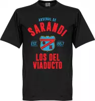Arsenal de Sarandi Established T-Shirt - Zwart  - M