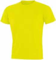 Senvi Sports Performance T-Shirt- Fluoriserend Geel - XXL - Unisex