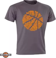 Basketball Icon logo T-shirt - grijs - XS