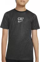 Nike Sportshirt - Maat L  - Unisex - donkergrijs/zwart