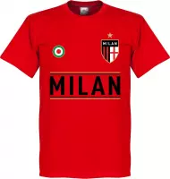 AC Milan Team T-Shirt - Rood - XXL