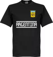 Argentinië Keeper Team T-Shirt - Zwart - XXXXL