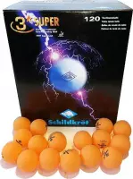 3 Stars Tafeltennisballen ORANJE 120 Stuks