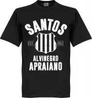 Santos Established T-Shirt - Zwart - M