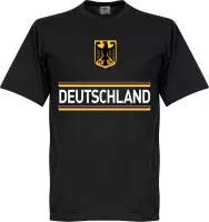 Duitsland Team T-Shirt - Zwart  - L