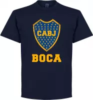 Boca Juniors CABJ Logo T-Shirt - Navy - XXL