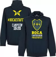 Boca Juniors Campeon Hashtag Hoodie - Navy - S