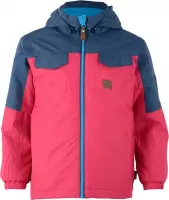 Color Kids Tromsoe Wintersportjas - Maat 140  - Meisjes - roze/blauw