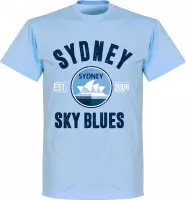 Sydney FC Established T-Shirt - Lichtblauw - XXL