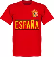 Spanje Team T-Shirt 2020-2021 - Rood - XXL