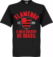 Flamengo Established T-Shirt - Zwart - XS