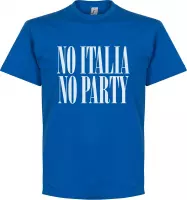 No Italia No Party T-Shirt - L