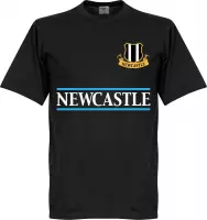 Newcastle United Team T-Shirt - Zwart - XXL
