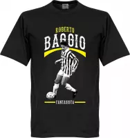 Baggio Juventus Fantasista T-Shirt - Zwart - L
