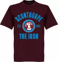 Scunthorpe United Established T-Shirt - Bordeaux - L