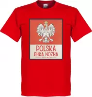 Polen Centenary T-Shirt - Rood - XS