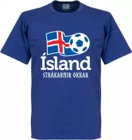 Ijsland Team T-Shirt - 4XL