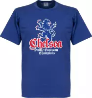 Chelsea Europa League Champions 2013 T-Shirt - Blauw - XXL