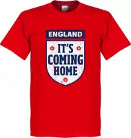It's Coming Home England T-Shirt - Rood - M