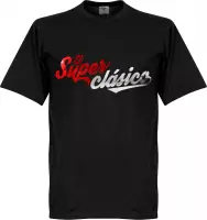 El Superclssico River Plate T-shirt - Zwart - S