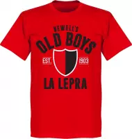 Newells Old Boys Established T-Shirt - Rood - XXL