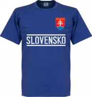 Slowakije Team T-Shirt - XXXL