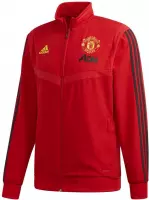 Adidas Adidas Man U Trainingsjack 2019-2020 Rood  Heren