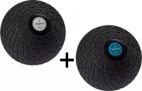 Fitness Avento Slam Bal met Profiel 4 & 6 Kilo - Bundelpakket