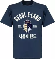 Seoul E-Land Established T-Shirt - Donkerblauw - S