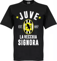 Juventus Established T-Shirt - Zwart  - S