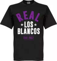 Real Madrid Established T-Shirt - Zwart  - L