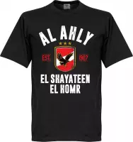 Al Ahly Established T-Shirt - Zwart - 5XL