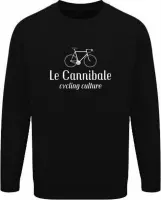 Wielren sweater zwart - Le Cannibale fiets