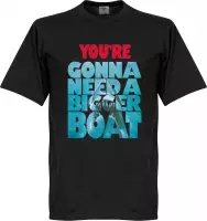 You're Going To Need A Bigger Boat Jaws T-Shirt - Zwart - XXXL