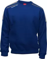 Masita | Striker Sweater Heren & Dames - Ronde hals - Duurzaam Materiaal - NAVY/ANTHRACITE - 140