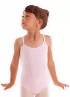 Dancer Dancewear® Balletpakje roze | "Giselle" | Meisje | Met Spaghettibandjes | Maat 128 | 8 jaar